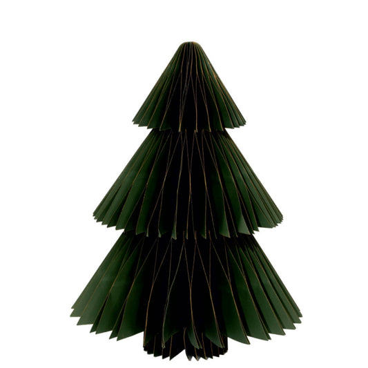 8" Fold & Unfold Paper Christmas Trees 4 colors to choose : Green