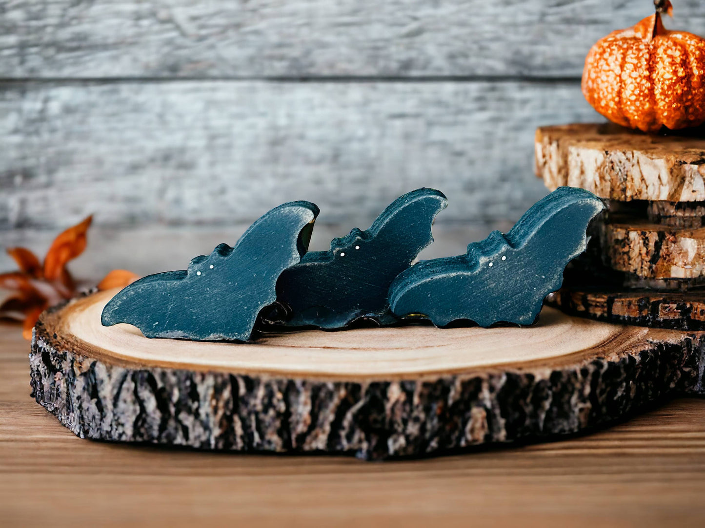 Primitive/Rustic Halloween Wood Bat Bowl Fillers