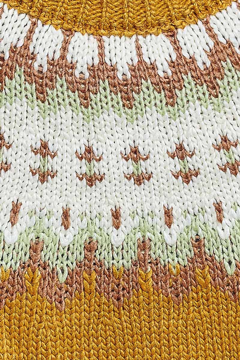 Knit Button Front Cardigan Sweater  HONEY / OS