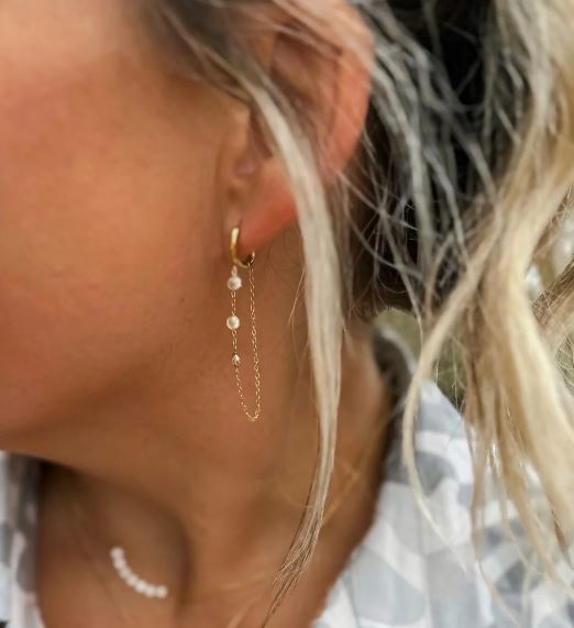 Diamond Cascade Hoop