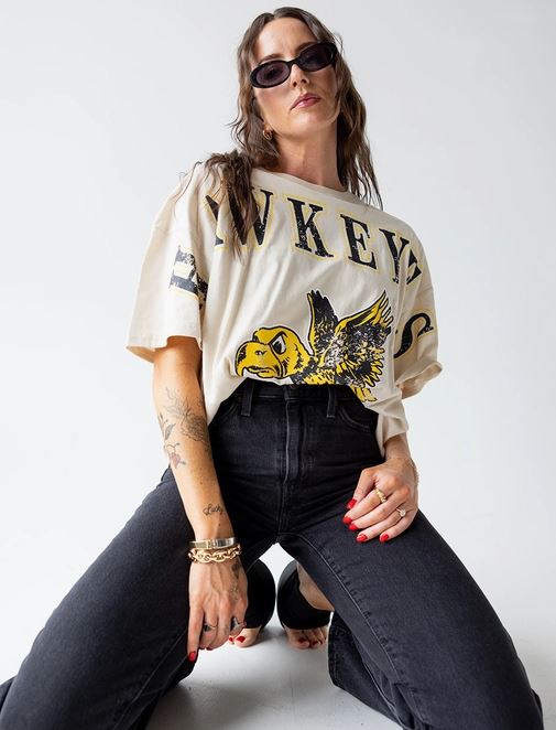 Iowa Southern Split Oversized Band Tee