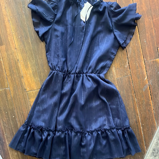 Navy Blue Short Dress