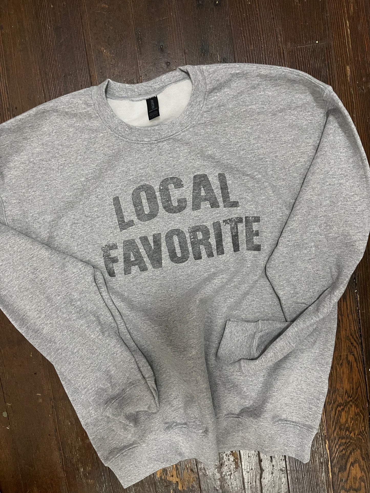 "Local Favorite" Graphic Crewneck