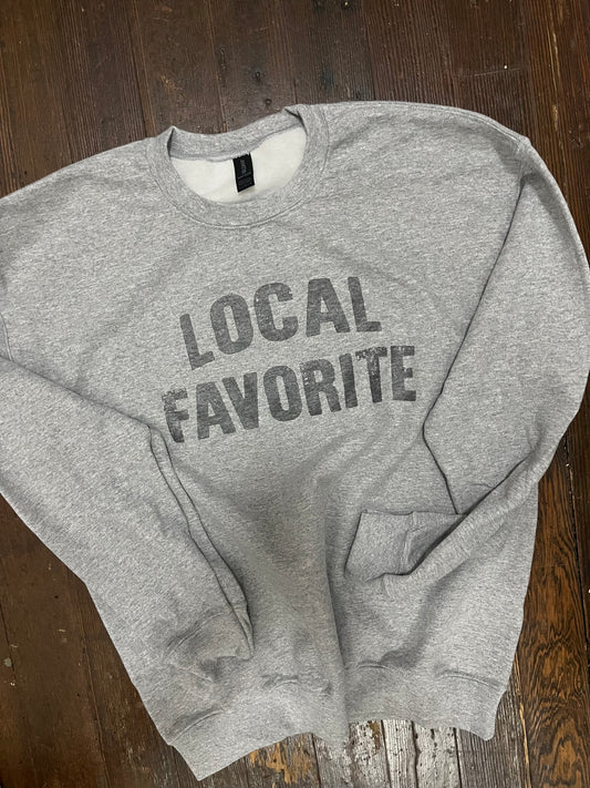 "Local Favorite" Graphic Crewneck