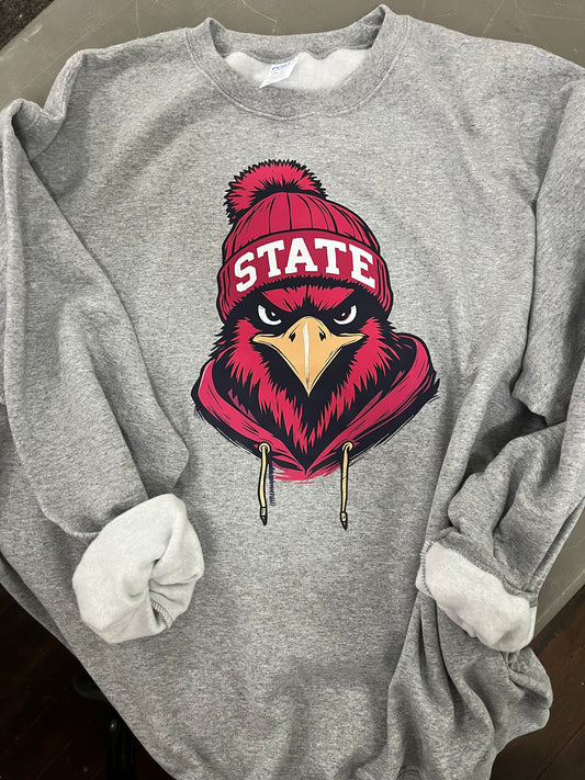 "Hatted Cy" Gildan Graphic Crewneck