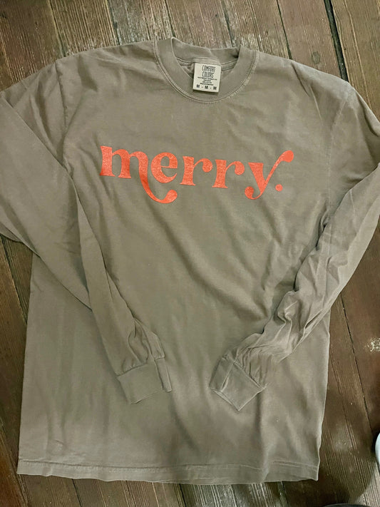 "Merry" LS Comfort Colors