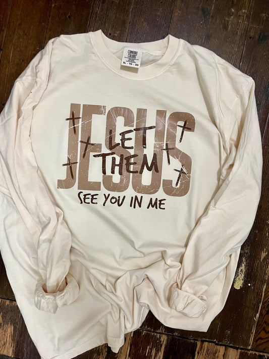 "Jesus Let Them" Tee