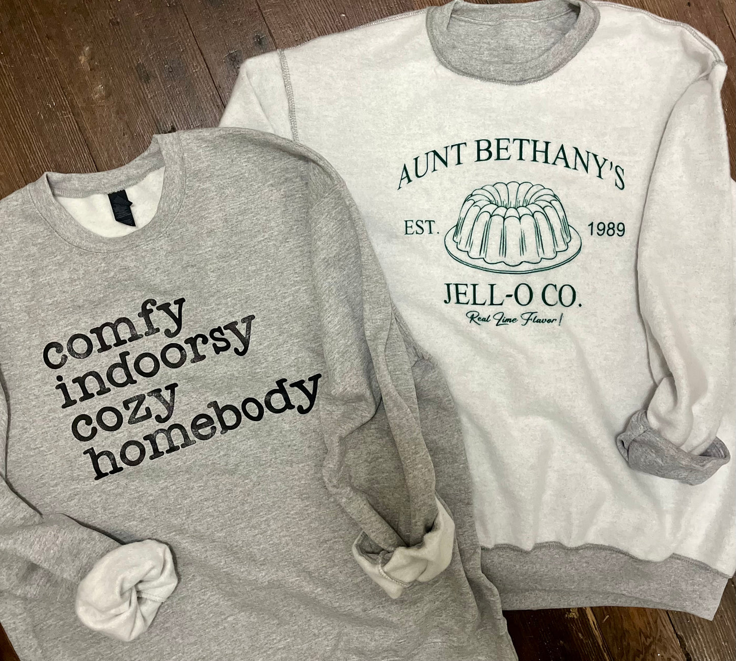 Reversible Crewneck Holiday Edition