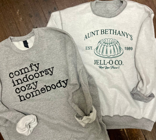 Reversible Crewneck Holiday Edition