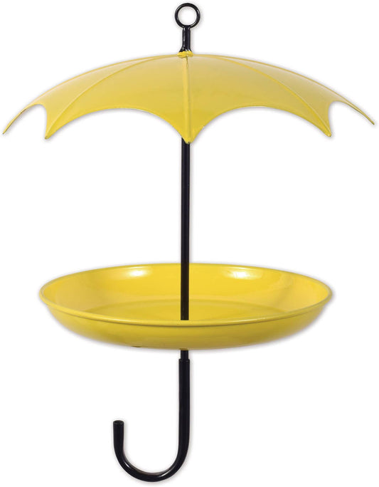 Yellow Umbrella Bird Feeder