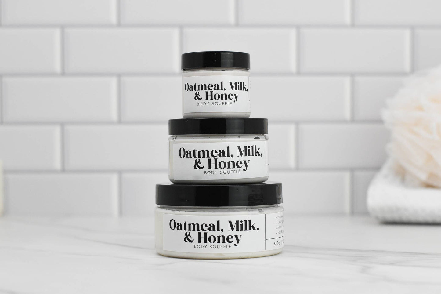 Oatmeal Milk & Honey Body Butter: 4 oz