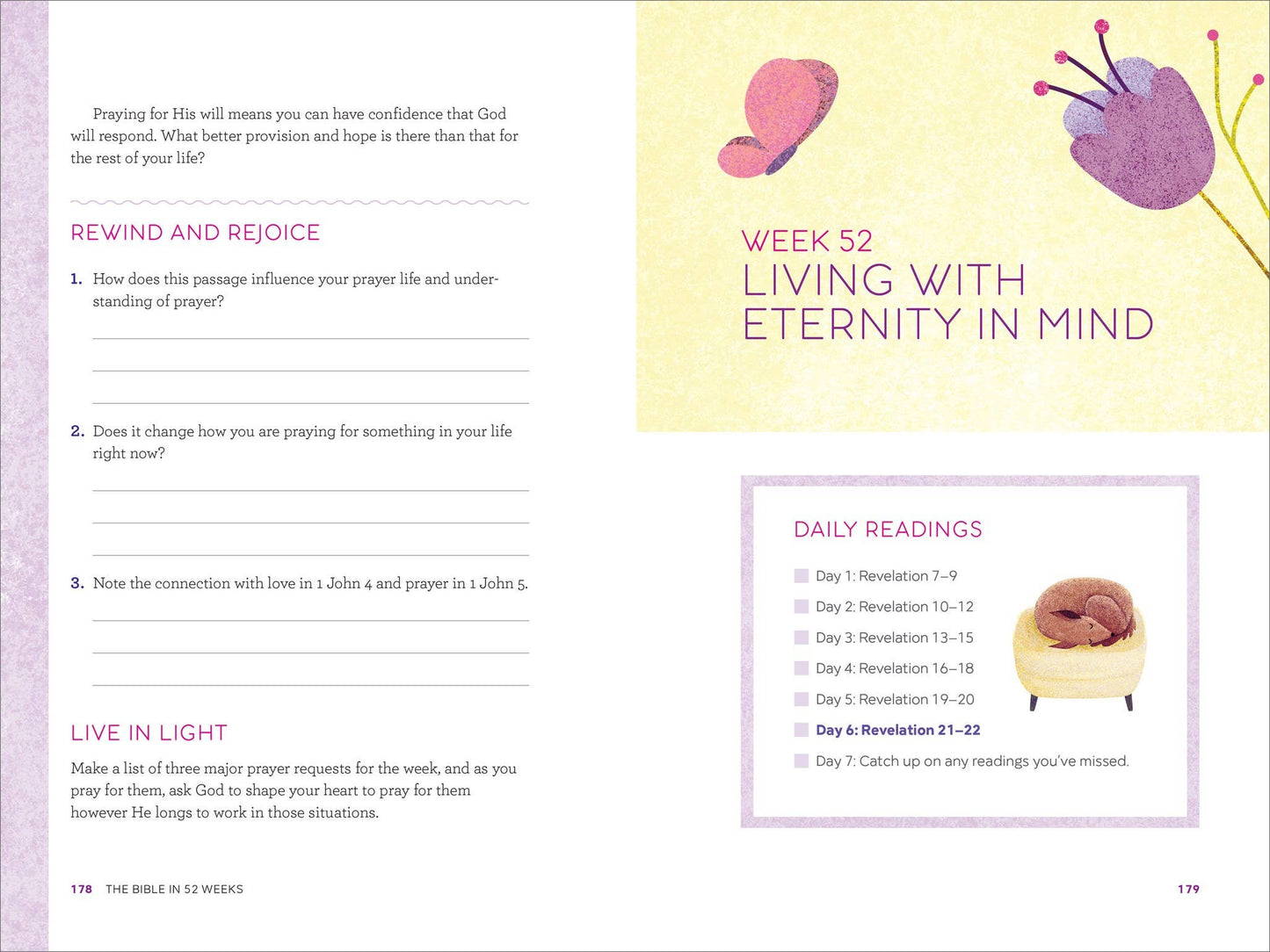 Bible in 52 Weeks for Teen Girls
