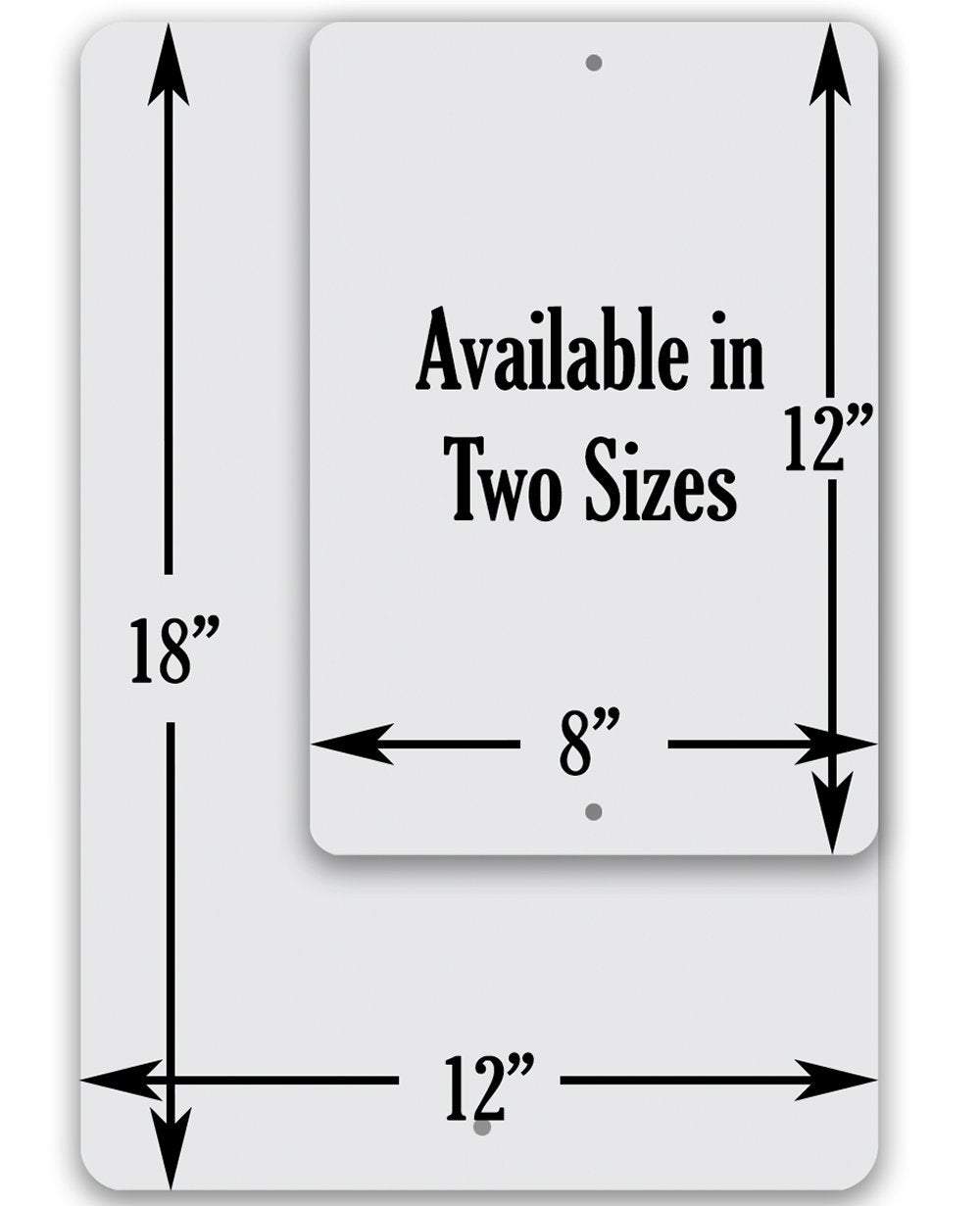 Camping Sign | A Crowded Camper: 8 x 12