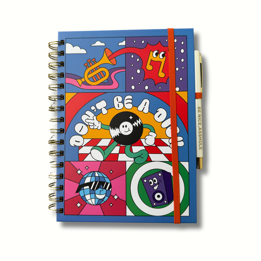 Don't Be A Dick Journal (funny, gifts, journals, notebook)