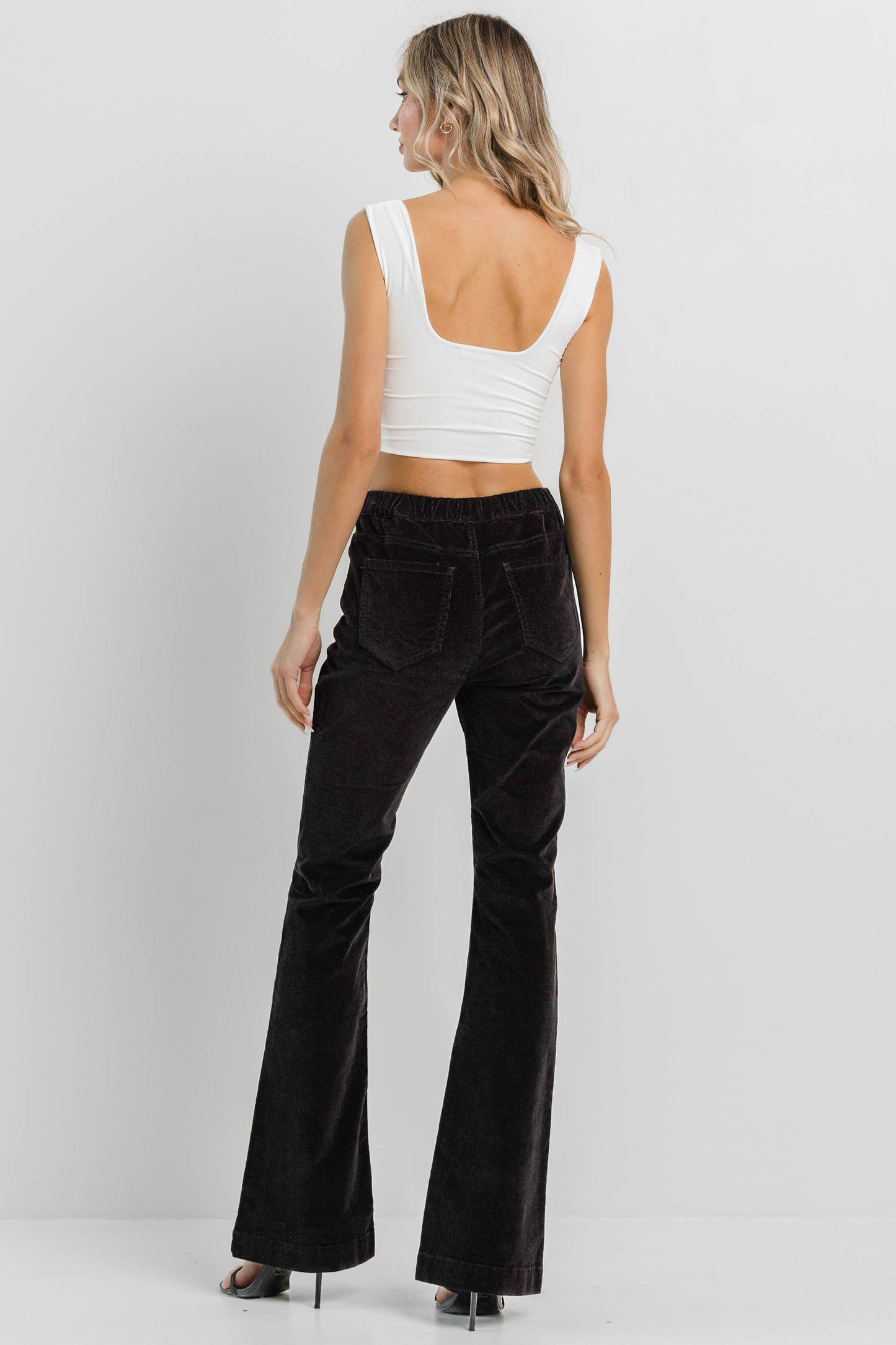 Corduroy Pull On Flare
