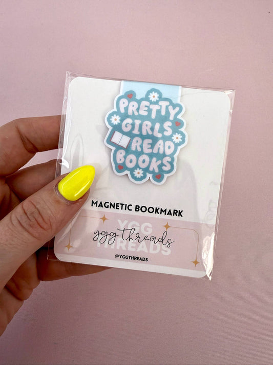 Pretty Girls Read Books | Magnetic Bookmark: Gloss