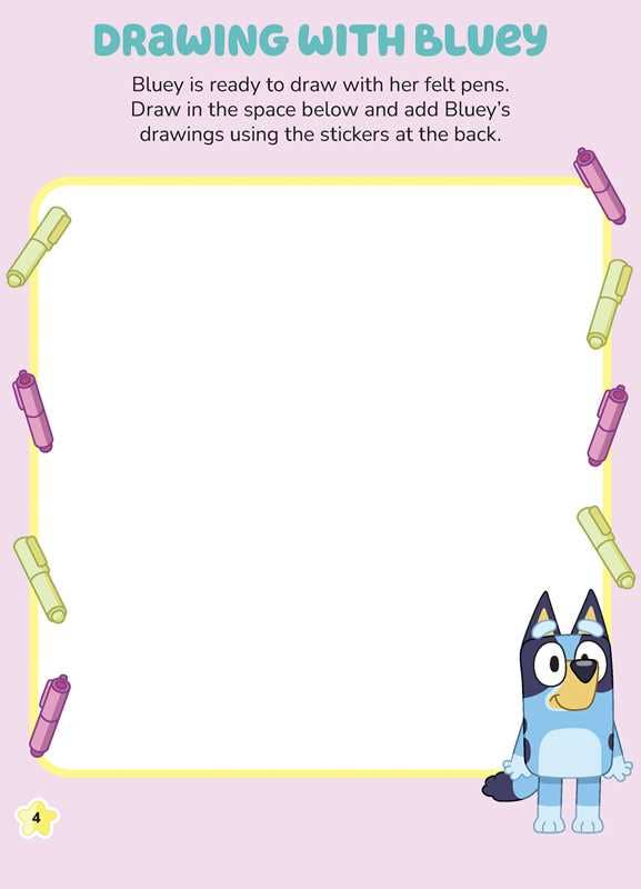Bluey Stickertivity: Best Friends by Dienesa Le: Paperback; 64 pages / English