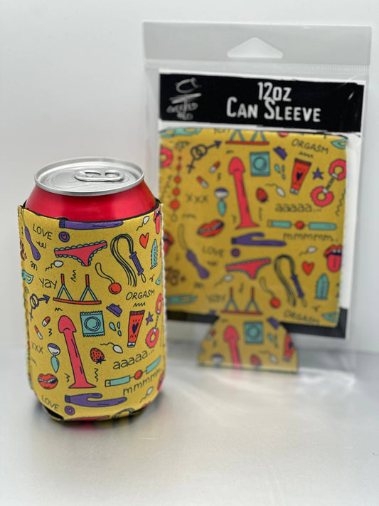 Naughty Stuff Neoprene Can Sleeve