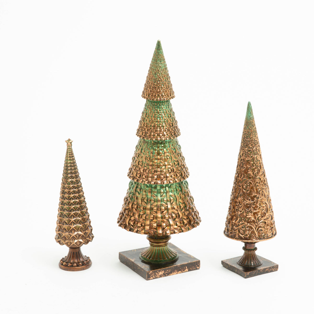 Christmas Resin Holiday Trees