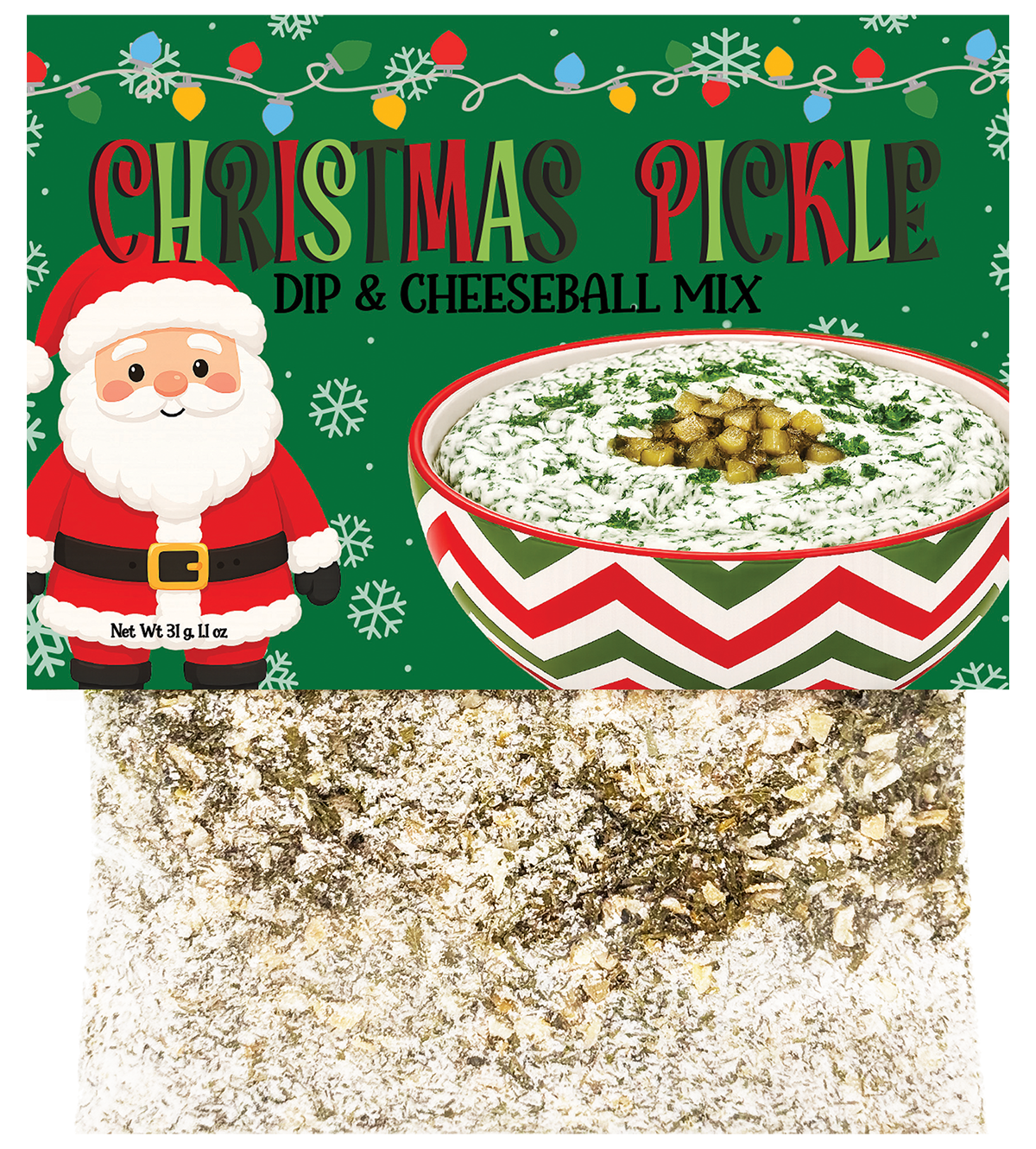 Christmas Pickle Dip Mix
