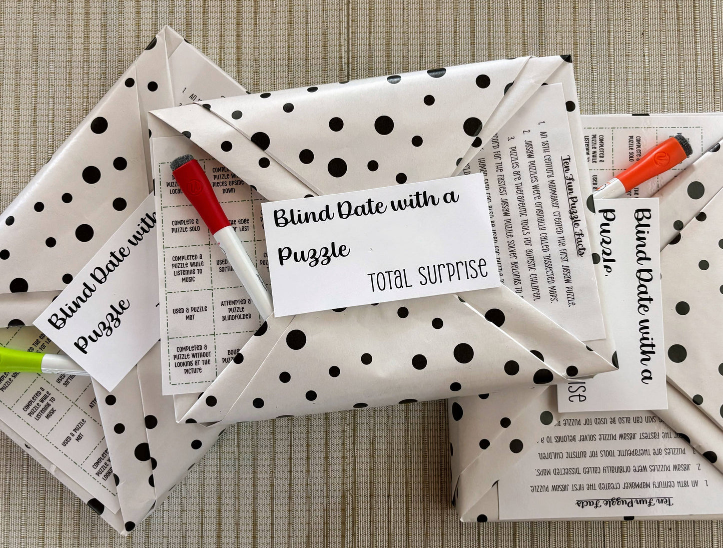 Blind Date with a Puzzle: Semi-Surprise