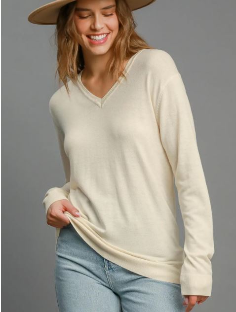 "Virginia" Wool Blend Sweater