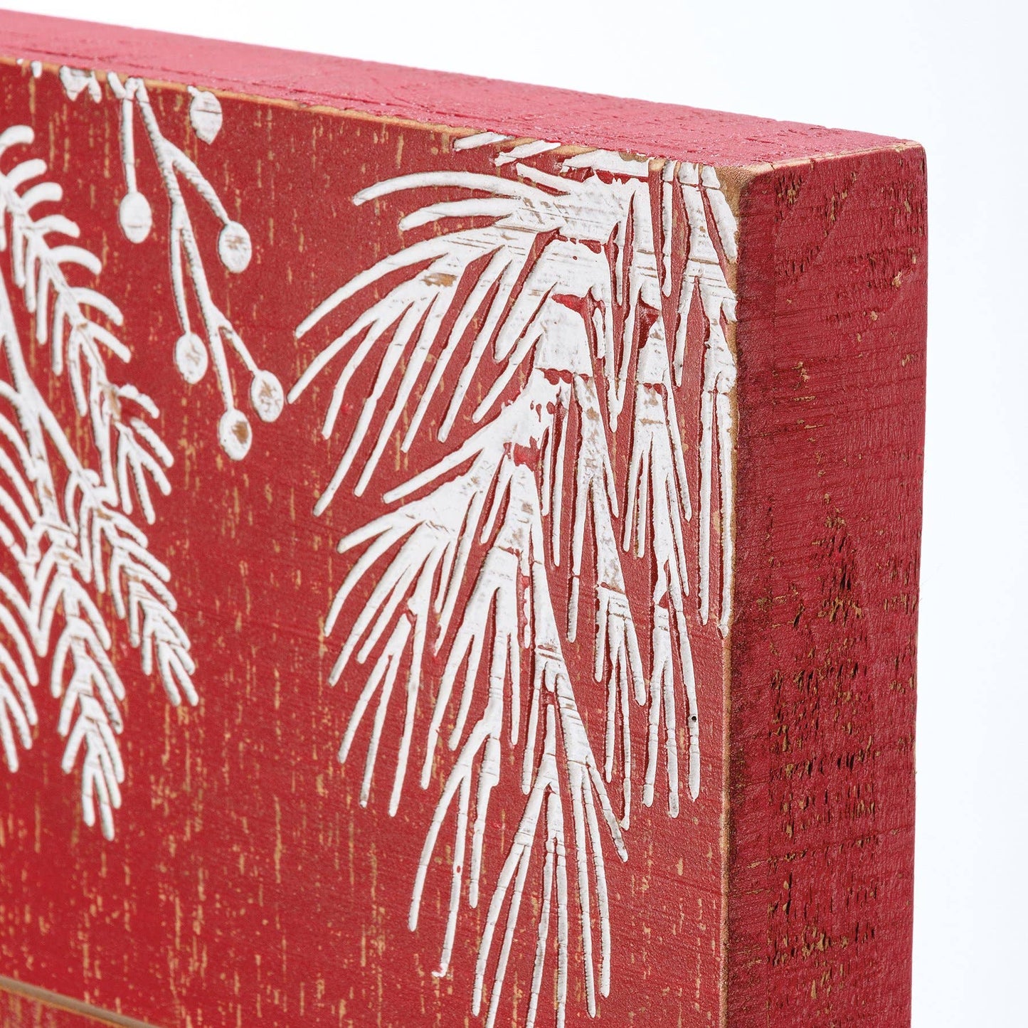 Nordic Merry Christmas Slat Box Sign