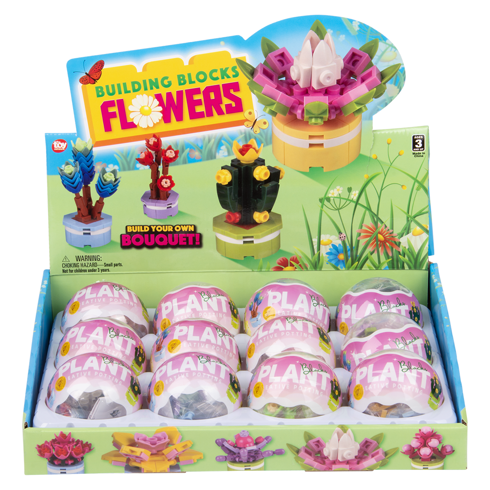 2.5" BUILDING BLOCK FLOWERS