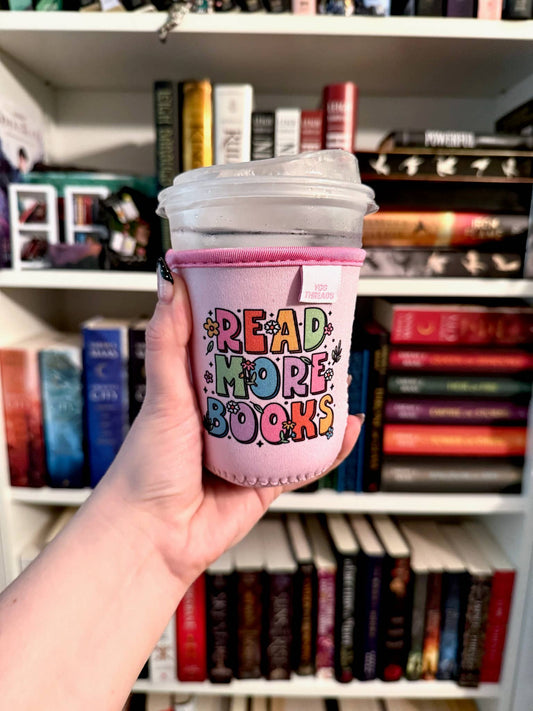 Read More Books Iced Coffee Drink Sleeve - Small
