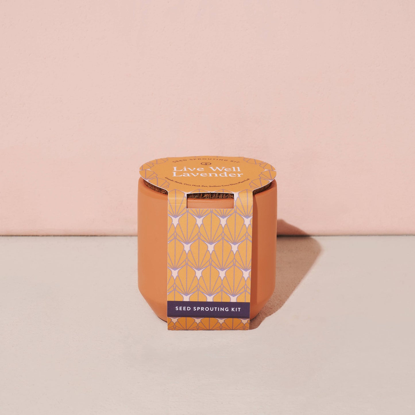 Tiny Terracotta Grow Kits: Live Well Lavender