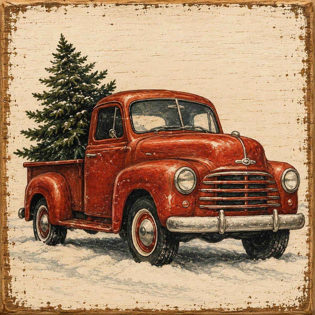 4X4-R304 Christmas truck