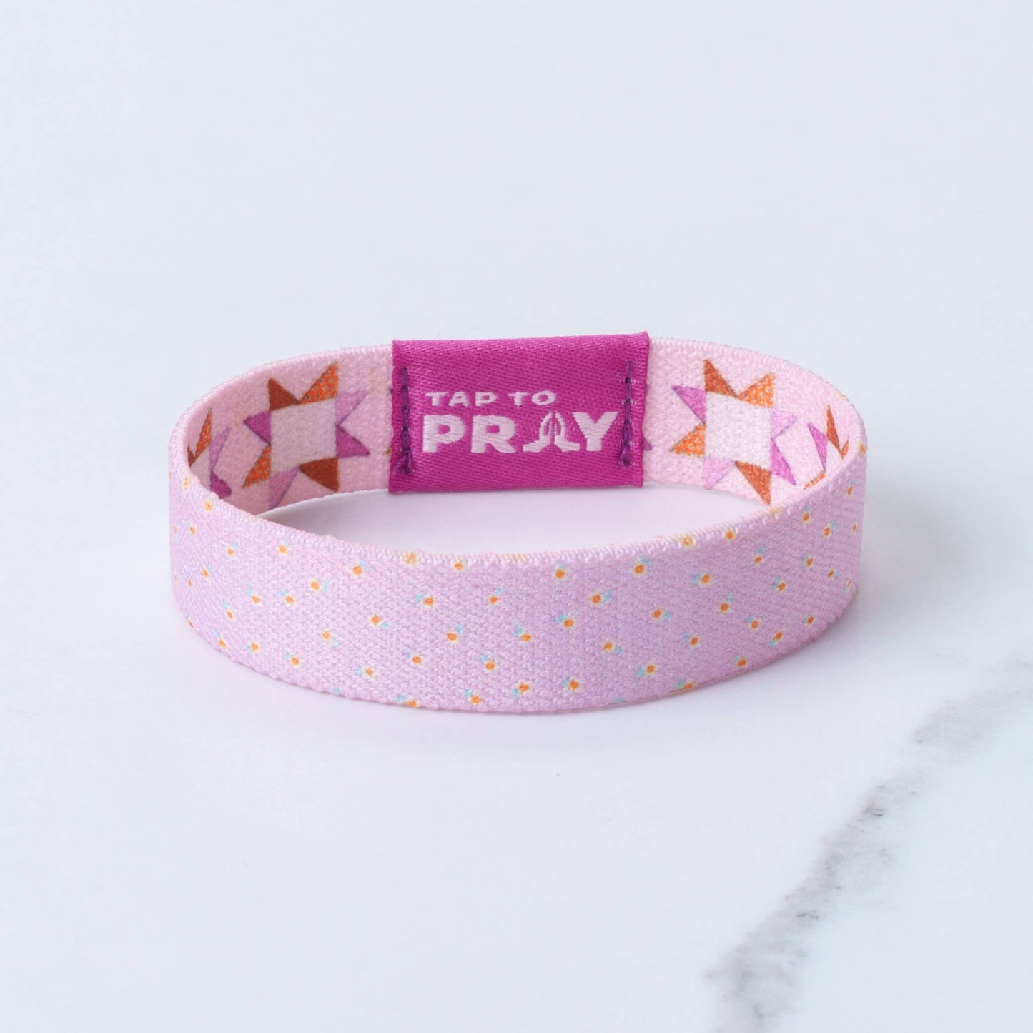 Tap To Pray™ - Kingfolk Series Wristband - Covered by His Promises: Medium