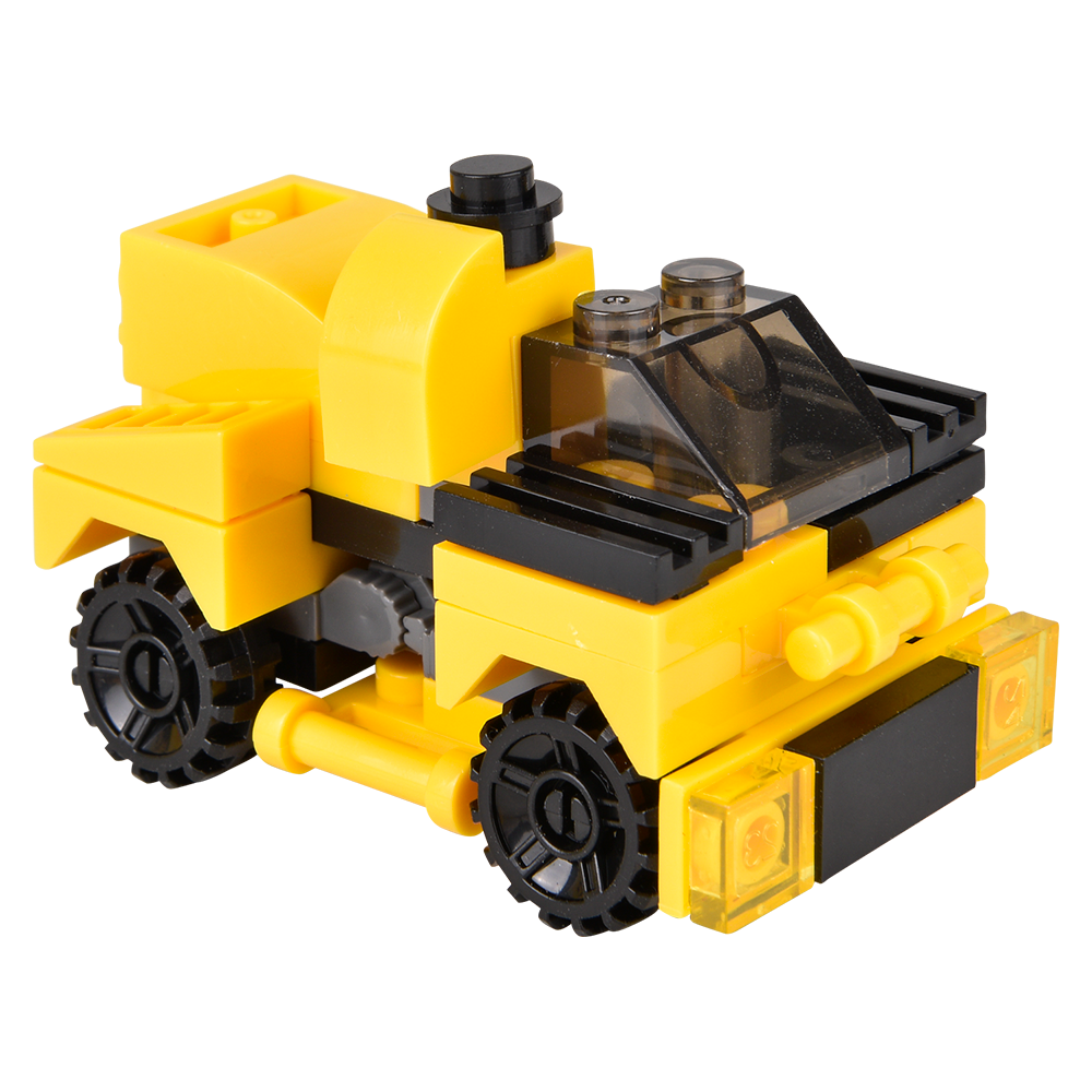 3" BUILDING BLOCK CONSTRUCTION TRUCK