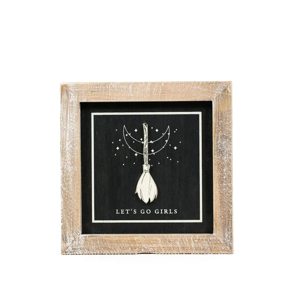 7x7 wood frame sign