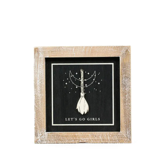 7x7 wood frame sign