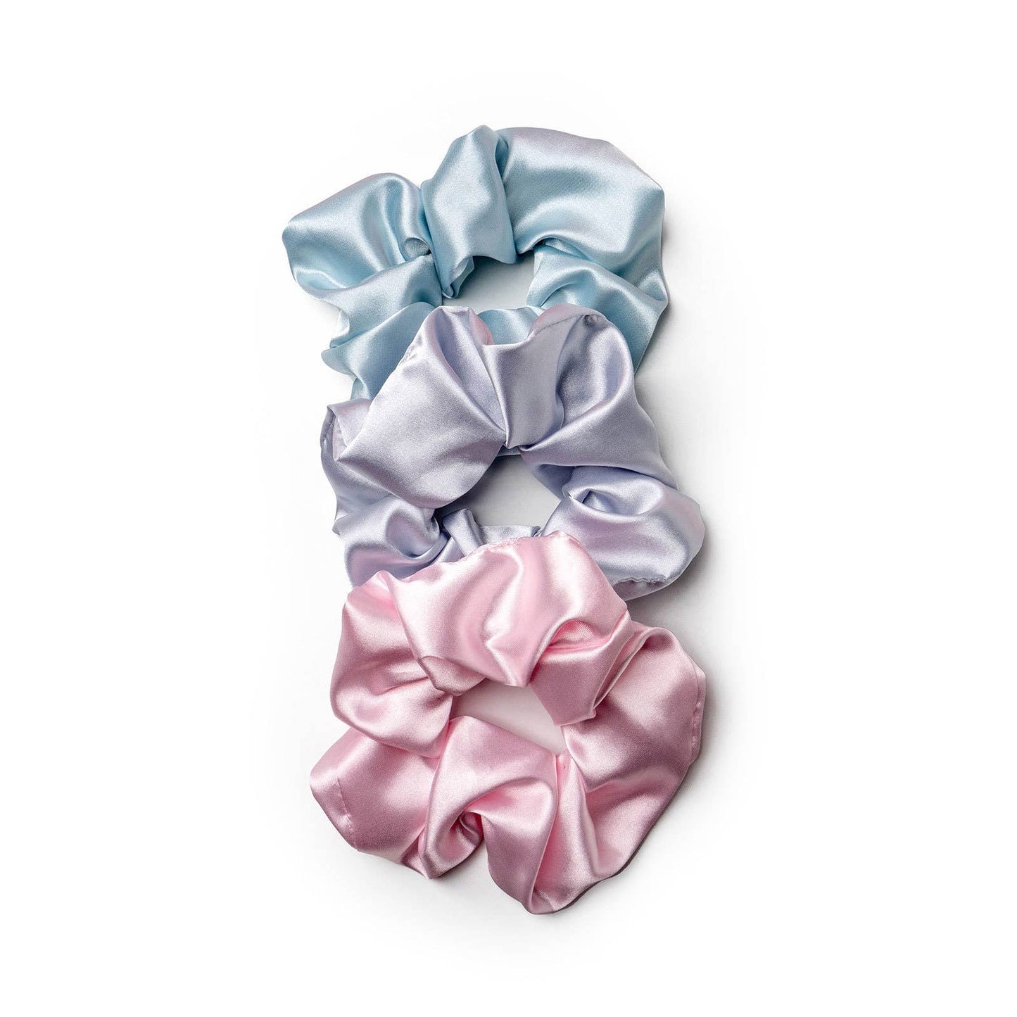 Oversized Satin Scrunchie Pk