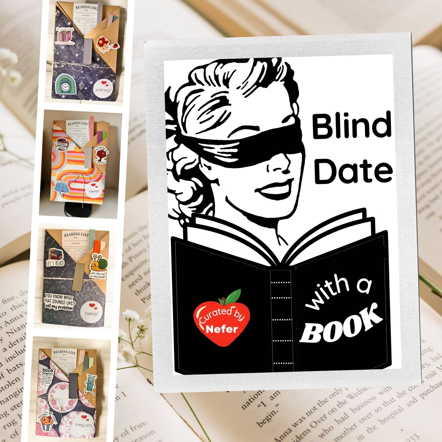 Blind Date with A Book - Hardcover Mystery
