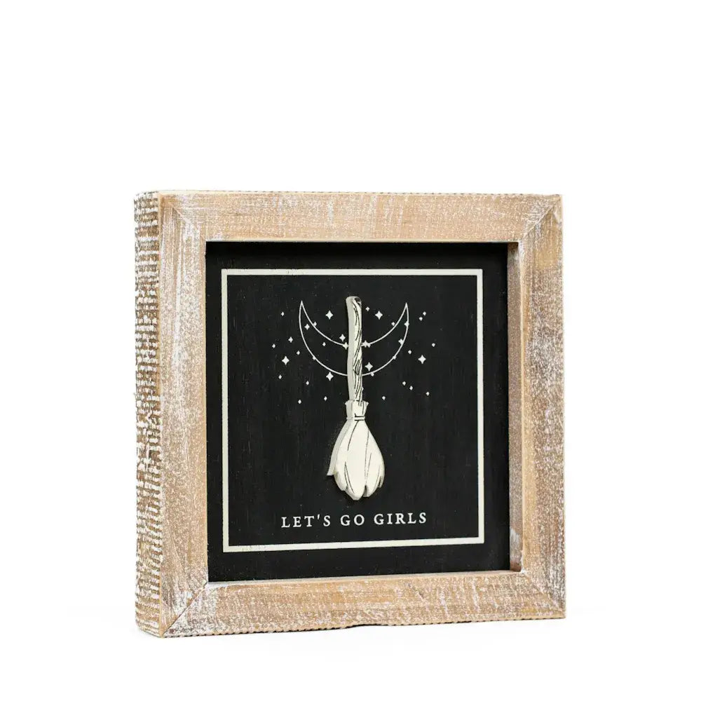 7x7 wood frame sign