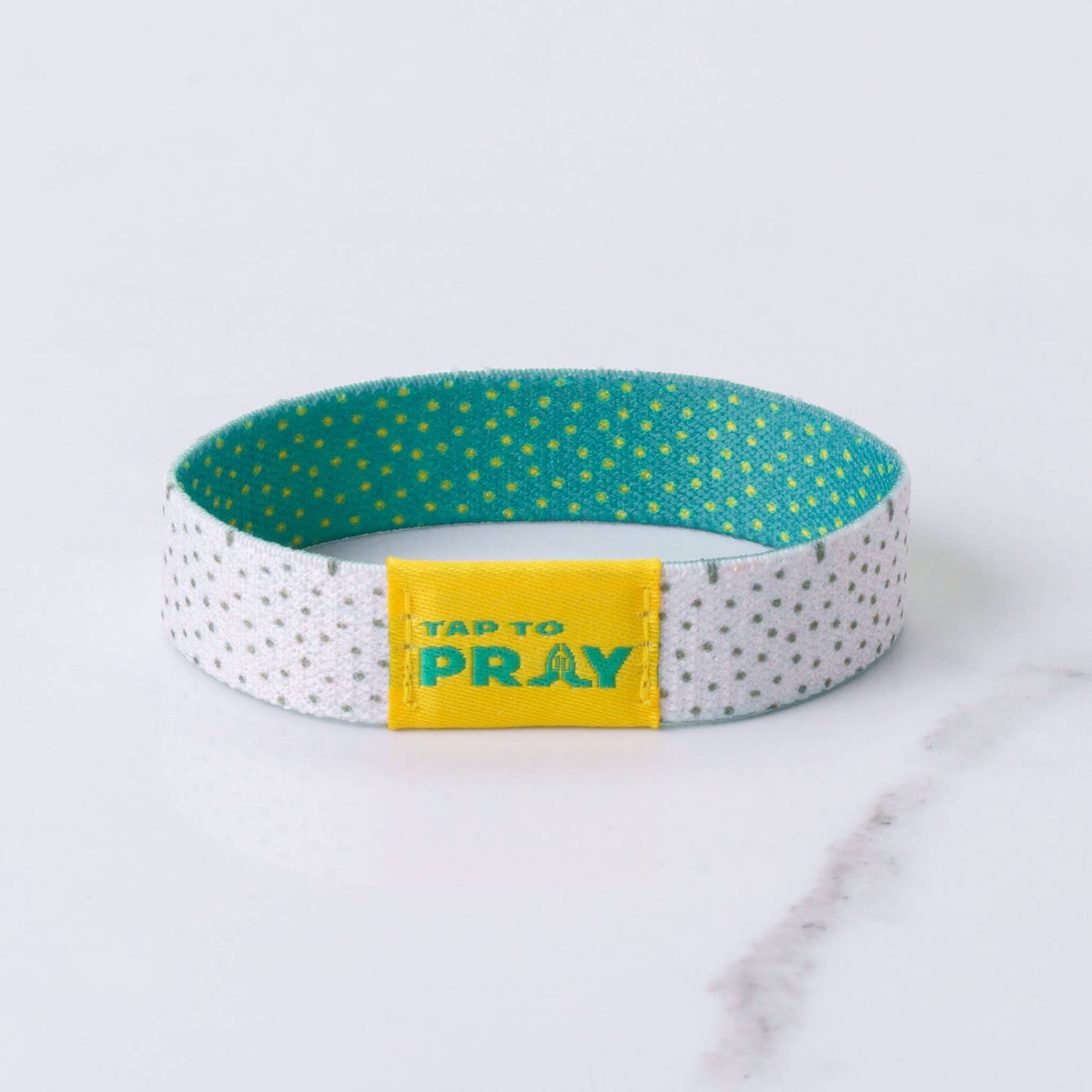 Tap To Pray™ - Kingfolk Series Wristband - Pause + Pray: Medium