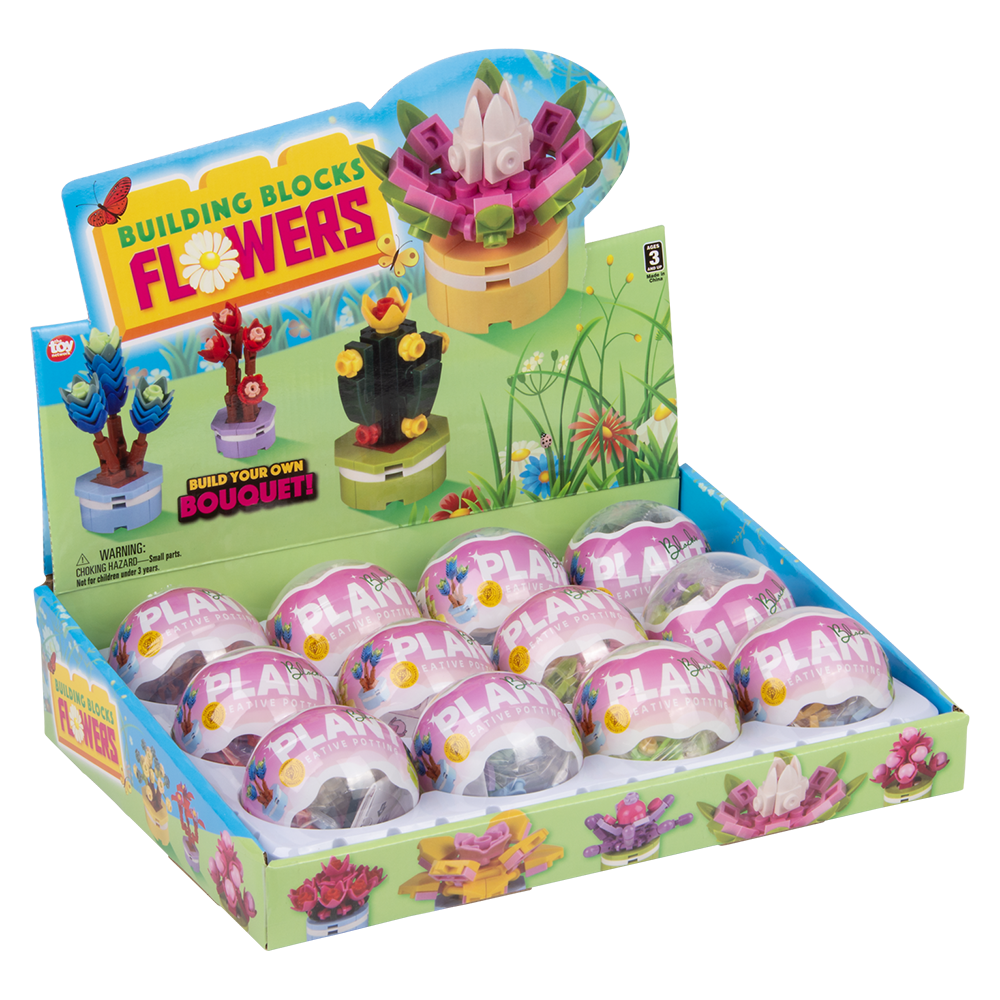 2.5" BUILDING BLOCK FLOWERS