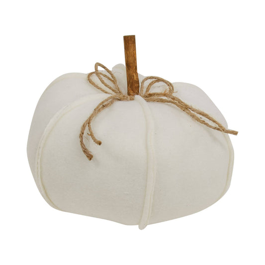 Fleece Stuffed Pumpkin 8"