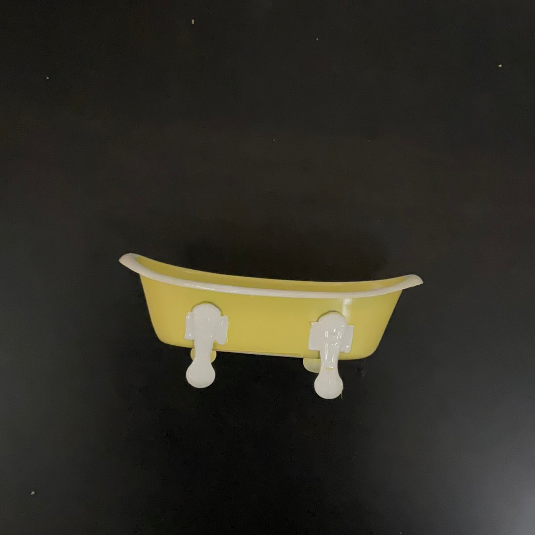 Yellow Iron Bathtub